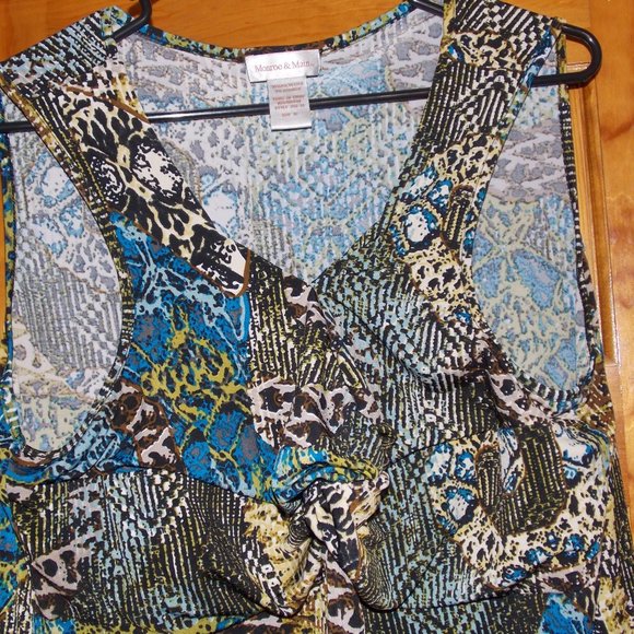 Sleeveless Top Size XL Monroe & Main - Picture 3 of 4
